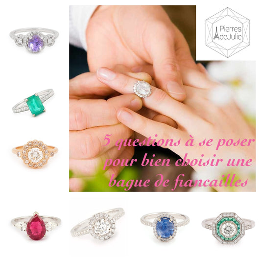 5 questions à se poser pour choisir une bague de fiançailles