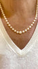 43 cm Pearl 18 Carat Yellow Gold Necklace