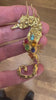 Broche Hippocampe Roland Schad Pierres Fines Or Jaune 18 Carats